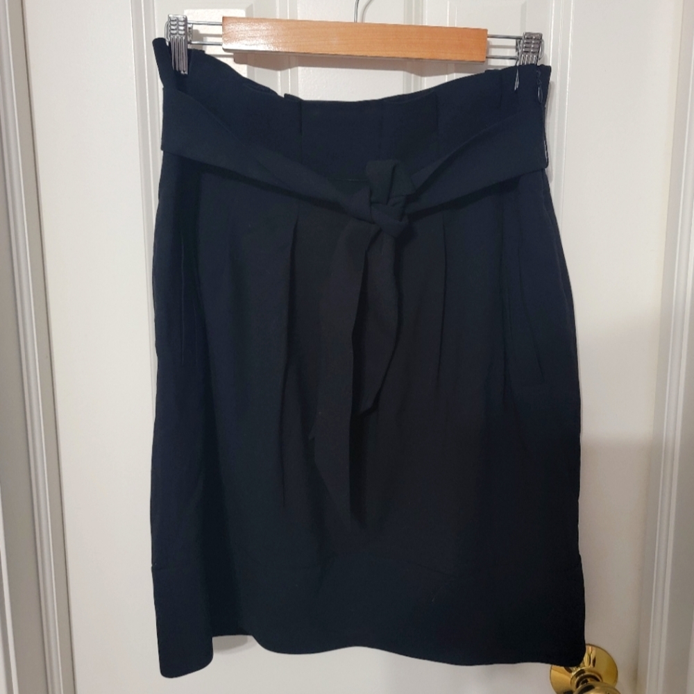 BCBG Maxazria Paper Bag Waist Pencil Skirt, Stella